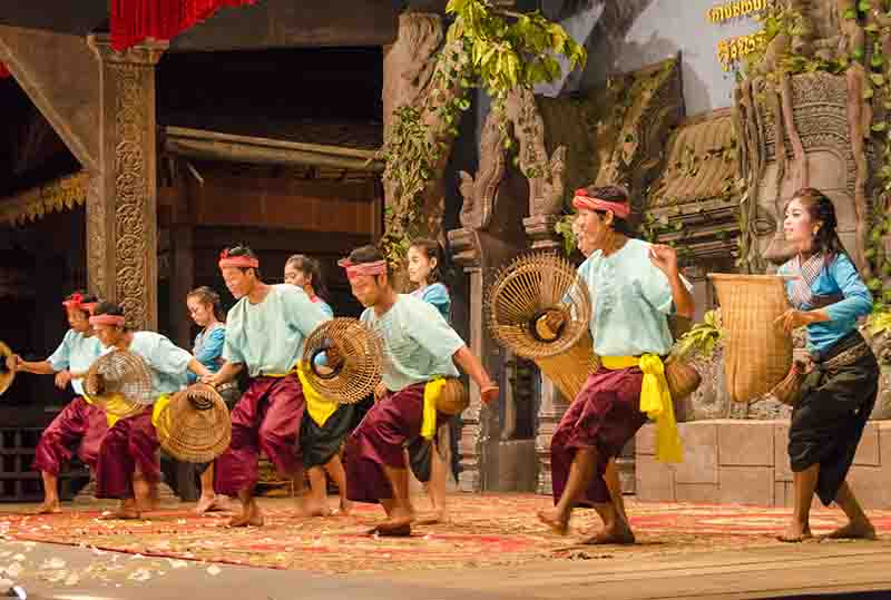 52 - Camboya - Siem Reap - danzas tradicionales